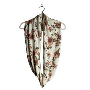 A.CO Floral Print Infinity Soft Knit Scarf